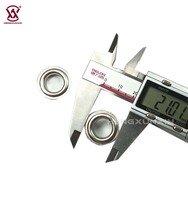 Offre Spéciale – Anneaux et œillets métalliques de haute qualité couleur argent gunmetal pour chaussures, vestes, bottes en cuir et vêtements