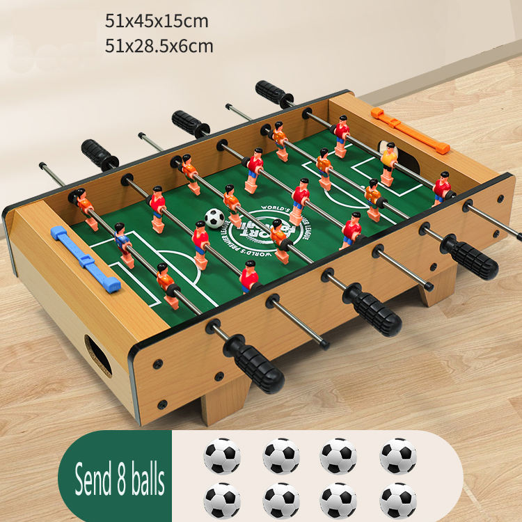 02_Six-pole table football to get 8 balls and 92