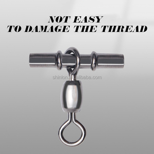 <span class=keywords><strong>Pêche</strong></span> roulant en acier inoxydable manchon pivotant portant eau salée océan bateau crochet de <span class=keywords><strong>pêche</strong></span> connecteur pivotant - Product Image 4