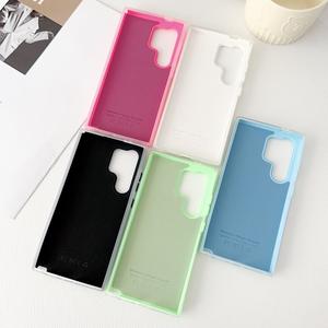 Shell del telefono <span class=keywords><strong>cellulare</strong></span> di colore della caramella per Samsung Galaxy S22 S23 Plus Jelly custodia del telefono per Samsung Galaxy S24 S25 Ultra - Product Image 2