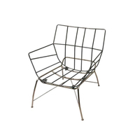 Cadre métallique personnalisé pour chaise de loisir, design moderne, à la mode, usine, écologique, offre spéciale