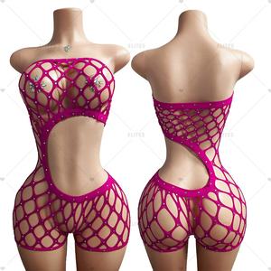 Combinaison une pièce ELITES, tenue de danse sexy, costume de rave, vêtements de scène - Product Image 5
