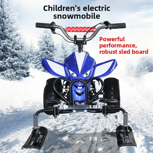 รถสโนว์โมบิลไฟฟ้าสำหรับเด็กโครงเหล็กด้านหลังเป็นพลาสติกกันแช่แข็งรับน้ำหนักได้120กก. มุมปีนเขา36V 25 - Product Image 6