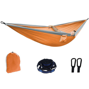 <span class=keywords><strong>Hamac</strong></span> de parachute <span class=keywords><strong>suspendu</strong></span> pour 2 personnes en nylon 210T pour lit de randonnée et de camping simple ou double - Product Image 3