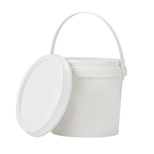 2 Liter Plastic Bucket Plasticbucket Plastic Bucket Hot Selling Colorful 2 Liter 2 Kg White Round Plastic Food Grade Cheese Candy Milk Protein Powder Storage Pack Pail Bucket