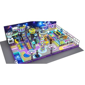 Thiết kế mới sân chơi trong nhà mềm chơi nhảy khu vực Trampoline công viên cho trẻ em và người lớn - Product Image 2
