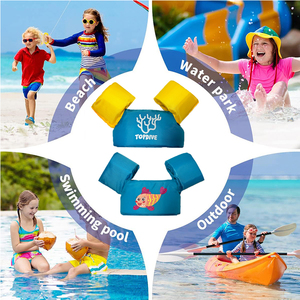 Tùy Chỉnh Trẻ Em <span class=keywords><strong>Toddler</strong></span> Bơi Cuộc Sống Áo Khoác Biển Bãi Biển Hồ Bơi Nổi Cuộc Sống Vest Nước Cánh Trẻ Em Cho Bơi - Product Image 6