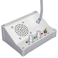 Système d'interphone de communication bidirectionnel CATEL 3W pour banque, hôpital, café, gare, guichet de billetterie