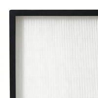 Nuevo Filtro de Aire Plegable HEPA H13/H14 de Alta Eficiencia con Tamaño Personalizado para Purificadores de Aire y Sistemas HVAC