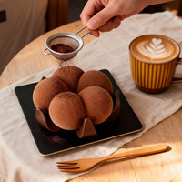 Kreative Baumwollmousse-Kuchenform aus Silikon DIY Handgemachte Blumen-Schokoladen-Pudding-Form OPP-Beutel Lebensmittelecht Transparent Einfaches Entformen