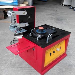 Vollautomatische große Tampondruckmaschine mit 2 Farben für Speiseteller, UV-härtende Tintenpad-Druckmaschine für große Tampons - Product Image 6