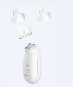 YOUHA เครื่องดูด<span class=keywords><strong>จมูก</strong></span>ไฟฟ้าซิลิโคนทำความสะอาดจมูกสำหรับเด็กทารก - Product Image 2