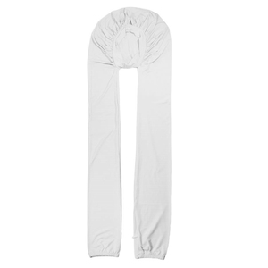 HZM-25594 レディース伸縮性バックル付きロングツーチューブナイトキャップターバン、ボタン付き、ロングヘア用ヘッドバンド、パンティストッキング、ボンネットに最適 - Product Image 5