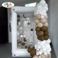 TOYS-OCEAN X-4416 Cabine de jeu gonflable commerciale en PVC pour attraper l'argent avec kit de réparation gratuit