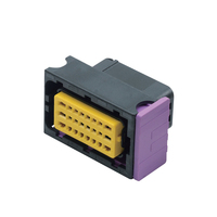 Arnés de cables automotriz de 24 pines Conector hembra Ecu 2,8/-21