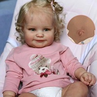 Poupée Reborn réaliste de 20 pouces en vinyle souple, jouet pour enfants, cadeau, vente en gros, personnalisable