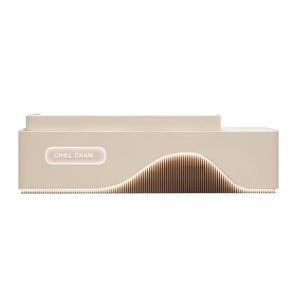 Escritorio de recepción plegable de madera moderno con luz LED Diseño de lujo moderno Color y tamaño personalizados para uso comercial - Product Image 6