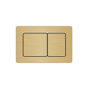 Placa de descarga de oro cepillado, <span class=keywords><strong>cisterna</strong></span> oculta, inodoro, baño, montaje en pared, inodoro, tanque de descarga, botón <span class=keywords><strong>pulsador</strong></span> - Product Image 2