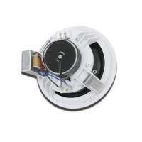 Haut-parleur de plafond bidirectionnel V avec son HiFi pour une ambiance haut de gamme dans les restaurants, haut-parleur de plafond discret
