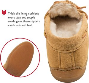 Nouvelles pantoufles d'intérieur en mousse à mémoire de forme pour femmes et hommes, pantoufles de maison texturées en mocassin, pantoufles d'hiver chaudes pour la maison, l'extérieur et le jardin - Product Image 3