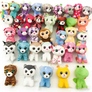 Ensemble de peluches d'animaux de la jungle Safari assortis, girafe, tigre, éléphant, renard, paresseux, vache, animaux en peluche variés, pack de peluches douces du zoo forestier - Product Image 2