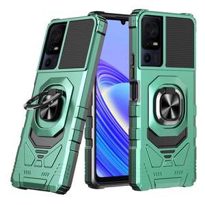 Vente chaude Béquille Anneau Titulaire Antichoc Armure Téléphone Cas pour <span class=keywords><strong>TCL</strong></span> <span class=keywords><strong>40SE</strong></span> - Product Image 6