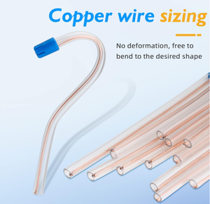 Ejektor Saliva Gigi Plastik Sekali Pakai dengan Ujung Putih Biru Produk Gigi Manual untuk Membersihkan & Mengisi Gigi - Product Image 5