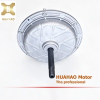 Moteur de refroidisseur d'air industriel 550W à rotor externe, moteur BLDC externe à double arbre 220V, moteur de ventilateur de refroidisseur PFC