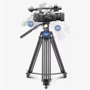 Profesyonel 64 inç alüminyum alaşım <span class=keywords><strong>Tripod</strong></span> için DSLR kameralar yeni tasarım hafif taşınabilir ve esnek dijital - Product Image 5