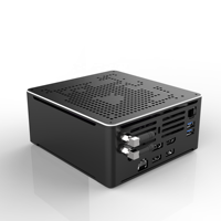Ordinateur de jeu mini pc Intel i9 8950HK i9 9880H Xeon E-2176 Win10 pro Linux avec Ventilateur 2 LAN WIFI