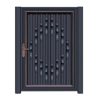 Barrière coulissante automatique compacte au design moderne, écologique et durable, tourniquet piétonnier intelligent pour usage domestique - HongHuZhiyuan