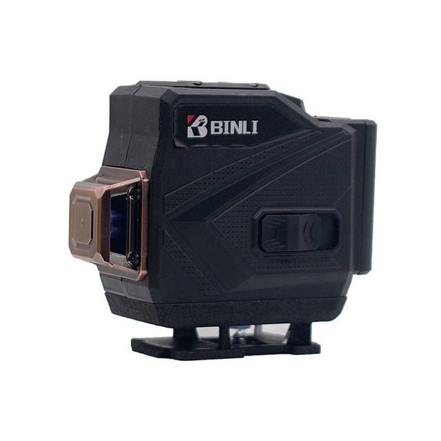 360 3D Green Light 12 Lines Laser Levels for Construction Outdoor With Detector