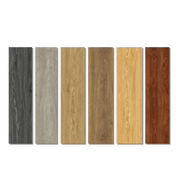 Suelo Vinílico de Lujo LVT, Resistente al Agua, 36*6 Pulgadas, Grosor de 1.5mm 2mm, Adhesivo para Suelo con Diseño de Madera