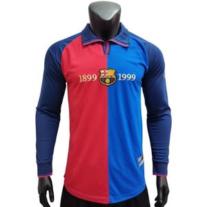 Maillot <span class=keywords><strong>de</strong></span> football rétro unisexe en polyester à manches courtes respirant pour adultes – Argentine, Barcelone, <span class=keywords><strong>Paris</strong></span> - Product Image 1