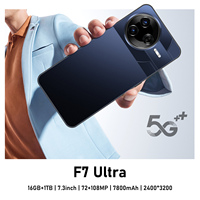 Teléfono Celular Inteligente F7 Ultra 5G Edición Global de Alta Calidad 16GB+1TB+108MP Android 15 Desbloqueado Original 7800mAh Tarjeta SIM Dual