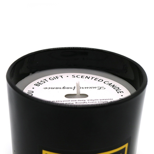 Frasco de Vidrio Esmerilado Blanco Brillante o Negro Mate de 200 ml y 300 ml para <span class=keywords><strong>Velas</strong></span> Aromáticas - Product Image 4