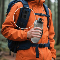 Nouvelle bouteille d'eau magnétique pour vélo avec boucle à dégagement rapide, en PP, personnalisée pour le cyclisme et les spor