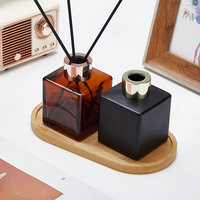 Bouteilles diffuseurs d'huiles essentielles en verre de luxe 1000 ml 500 ml, bouteilles en verre pour diffuseurs, bouteilles en verre de qualité personnalisées pour diffuseurs