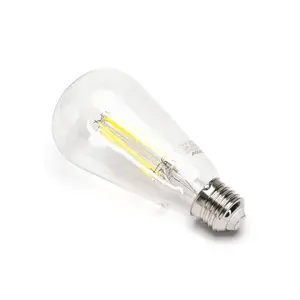 Bombilla LED de filamento ST64 E27 14W, luz cálida, ahorro de energía; ideal para decoración y ambientes acogedores. - Product Image 2