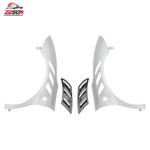 Kit carrosserie en fibre de carbone sèche style SF90 XX pour Ferrari SF90 Stradale Spider : pare-chocs avant, diffuseur arrière, capot, jupes latérales, aileron - Product Image 5