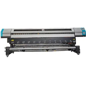 プロモーション価格3.2mデジタルpvcフレックスバナーロール印刷機エコ溶剤インクジェットプロッタ印刷機Galaxy UD-3212LD