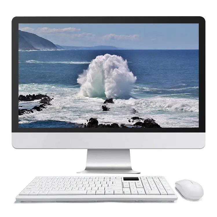 18.5 " Core I3 I5 I7 Business AIO Cheap Laptop Monoblock Desktop Computer Barebone Touch Screen All in One PC Gamer
