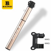 Pompe à vélo de montagne BAIMEI mini légère haute pression avec valve 120 PSI pour accessoires de gonflage de pneus de vélo