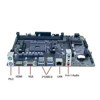 Carte mère AMD A320 d'origine, socket AM4, interface M.2 NVME DDR4 SATA pour Ryzen 3000/4000/5000 Series pour ordinateur de bureau de jeu