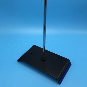 Supporto HSG-076 Gelsonlab 8 "X 5" con morsetto resistente asta-buretta con testa del capo, pinza storta 3 punte e anello storta - Product Image 5