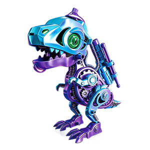 Jouet de construction transformable en forme de dinosaure Mech Tank avec tir de boules de canon pour enfants et jeunes - Product Image 5