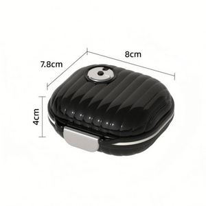 Organizer 2 Pack Portable <b>Box</b> 7 Day Small Pill Case Moisture Proof Daily Vitamin Tracker Travel Essentials Custom Logo - Product Image 1