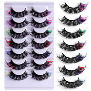 Vente en gros d'extensions de cils en cachemire noir mat pour fans <span class=keywords><strong>pro</strong></span> made extensions de cils plateaux de volume faux cils en <span class=keywords><strong>vison</strong></span> 3d - Product Image 3