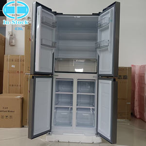 Réfrigérateur à quatre portes grande capacité X 436L, refroidissement par air, sans givre, version chinoise, pour usage domestique - Product Image 1