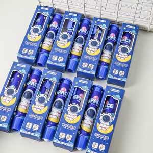Gomme rétractable en forme d'astronaute, thème exploration spatiale, pour fournitures scolaires, en boîte - Product Image 2